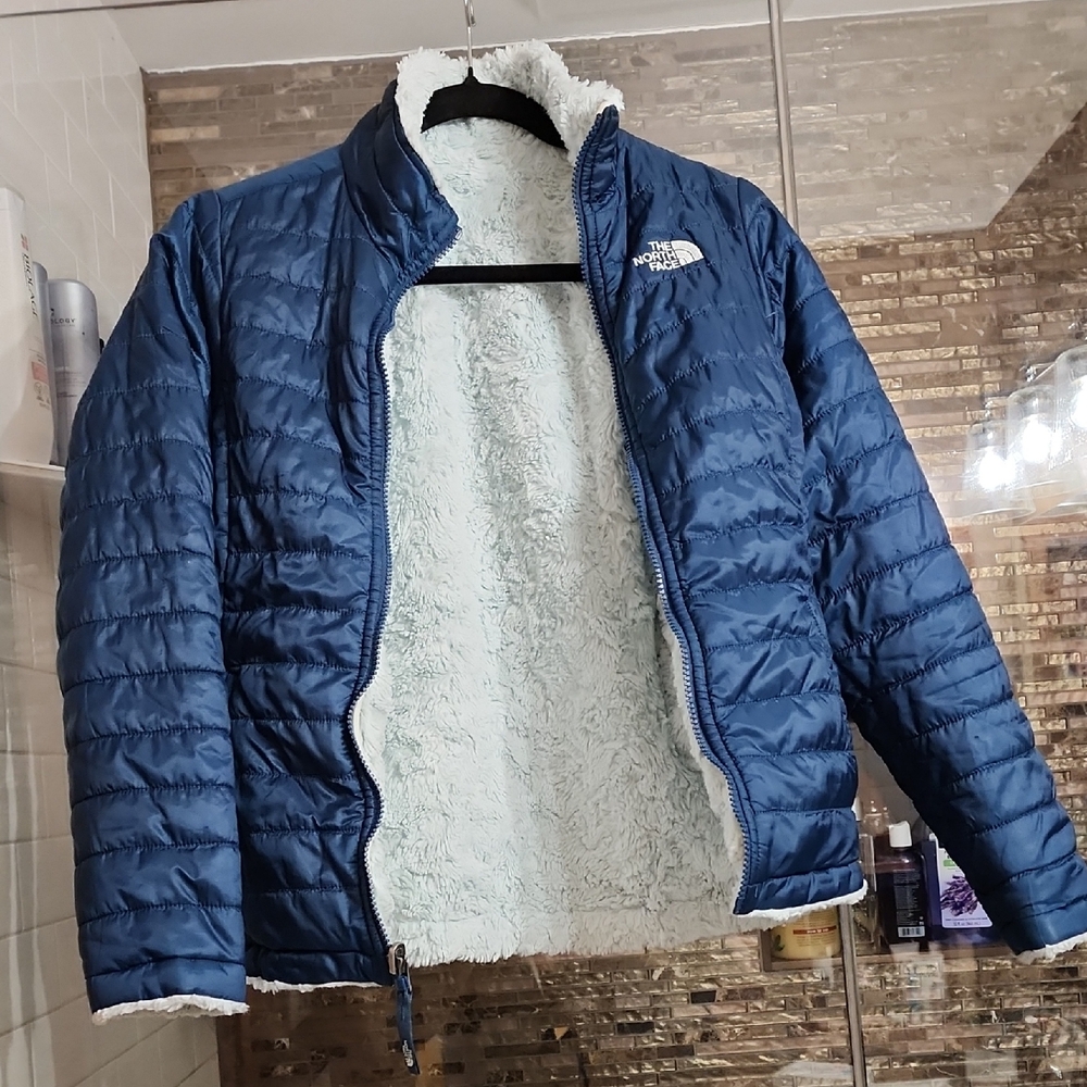 The North Face Blue Puffer Jacket